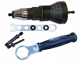 Насадка-заклепочник MESSER NRA-M10 на шуруповерт Насадка-заклепочник MESSER NRA-M10 на шуруповерт
