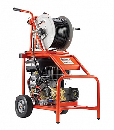 Бензиновая гидродинамическая прочистная машина Ridgid KJ-3100
