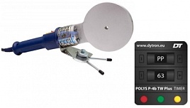 Аппарат для муфтовой сварки Dytron Polys P-4b 1200W TraceWeld Plus Аппарат для муфтовой сварки Dytron Polys P-4b 1200W TraceWeld Plus